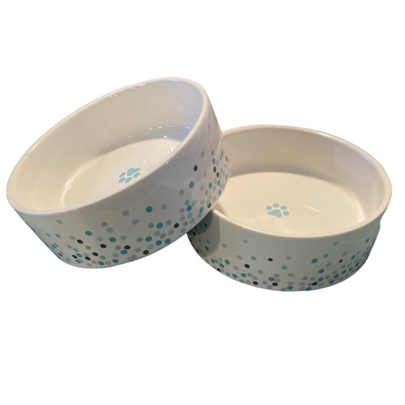 Fringe Cat or Dog Bowl (2) - Picture 1 of 2